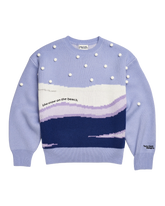 Like Snow On The Beach Sweater