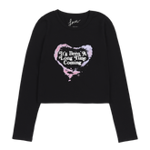 It's Been A Long Time Coming Cropped Longsleeve T-Shirt