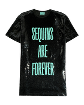 Sequins Are Forever T-Shirt Dress