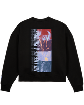 The Life of a Showgirl Film Strip Black Crewneck Sweatshirt