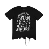 They Say I Did Something Bad, But Why's It Feel So Good Destructed T-Shirt