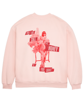You Can Call Me Honey If You Want Pink Crewneck Sweatshirt