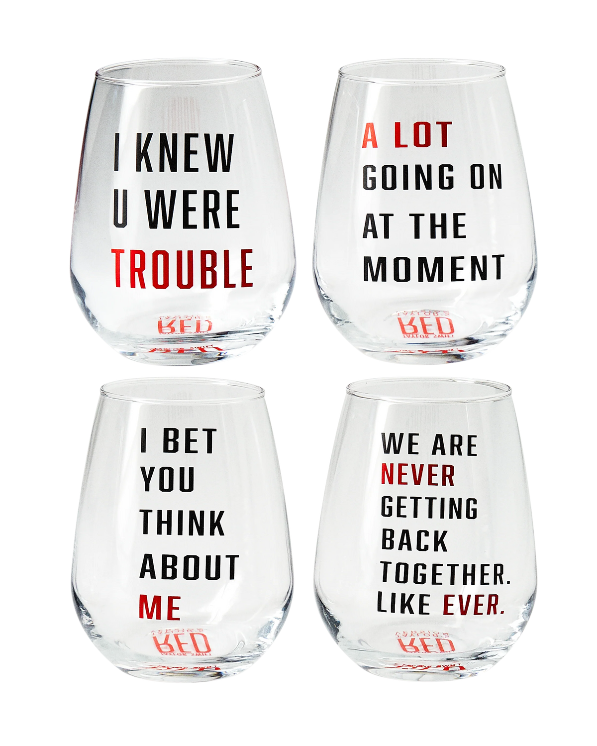 Red (Taylor's Version) Glass Set