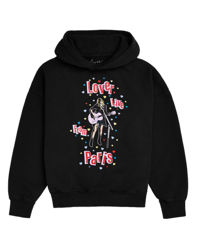 Lover Live From Paris Black Hoodie