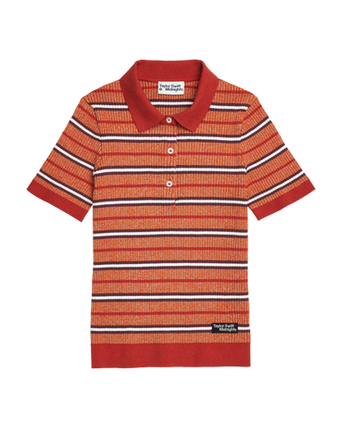 Rooting For The Anti-Hero Knit Polo Top