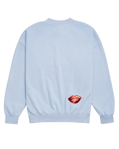 Sequin Red Lip Classic Thing That You Like Crewneck Sweatshirt