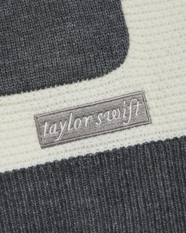 Folklore Album Quarter Zip Up Sweater