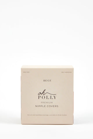 Reusable Silicone Nipple Covers in Warm Peach