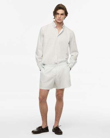 1989 (Taylor's Version) Blue Stripe Poplin Shorts