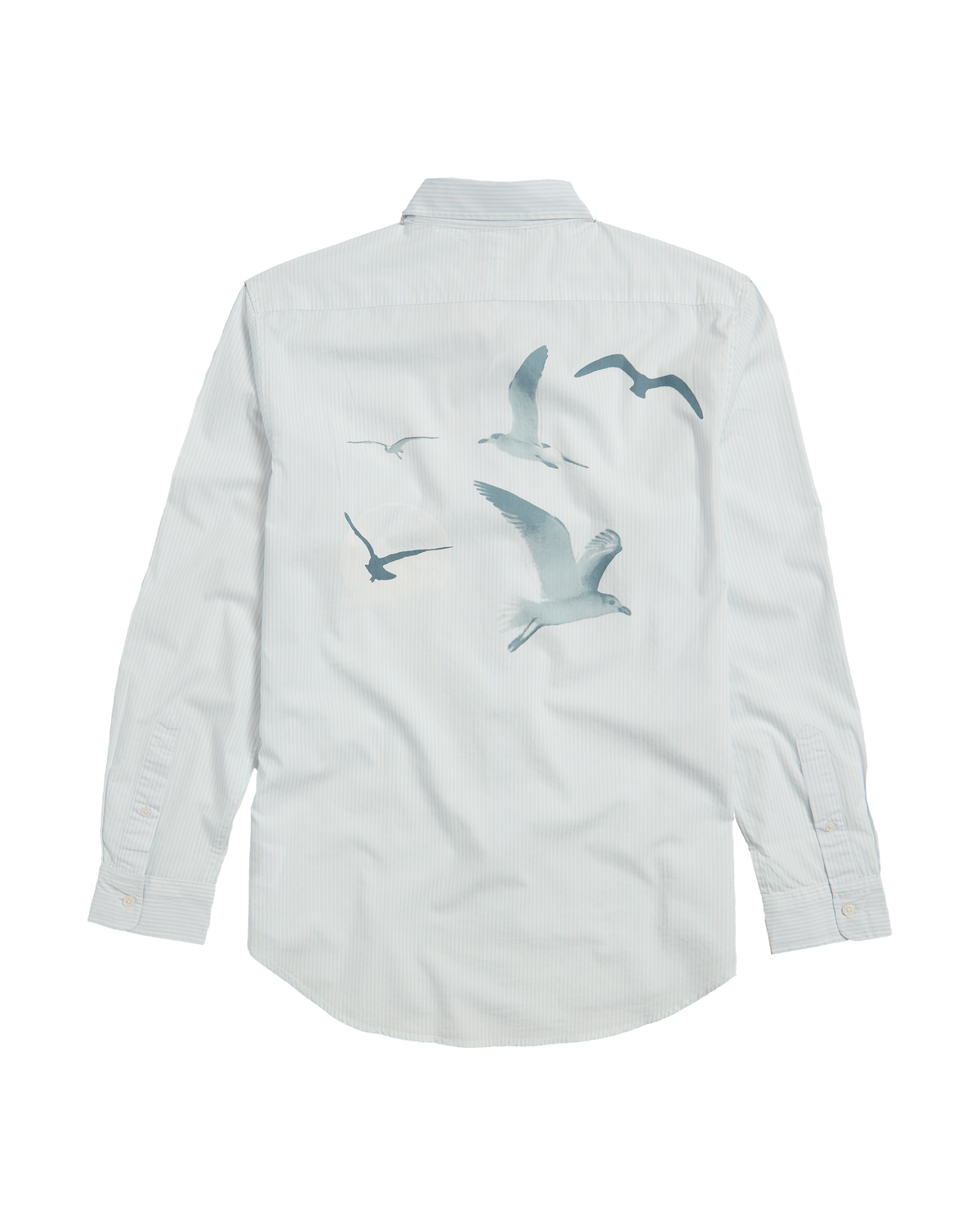 1989 (Taylor's Version) Seagull Blue Stripe Poplin Shirt