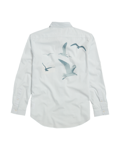 1989 (Taylor's Version) Seagull Blue Stripe Poplin Shirt