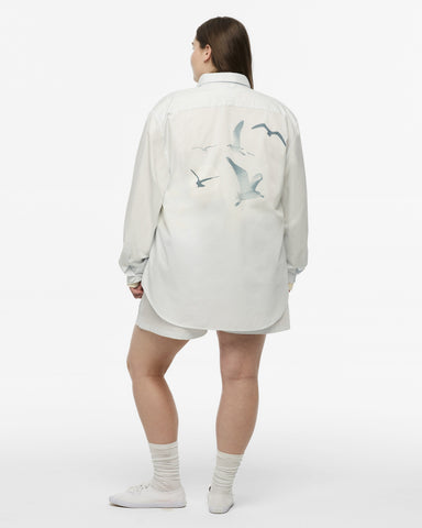 1989 (Taylor's Version) Seagull Blue Stripe Poplin Shirt