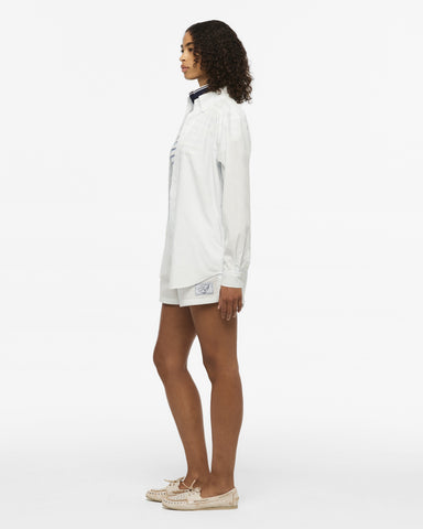 1989 (Taylor's Version) Seagull Blue Stripe Poplin Shirt