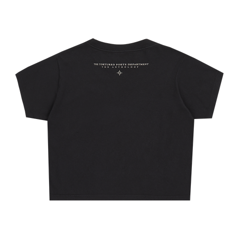 Blink Of A Crinkling Eye Crop T-Shirt