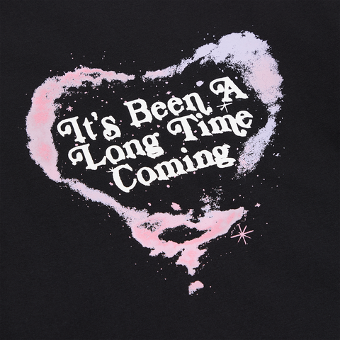 It's Been A Long Time Coming Cropped Longsleeve T-Shirt