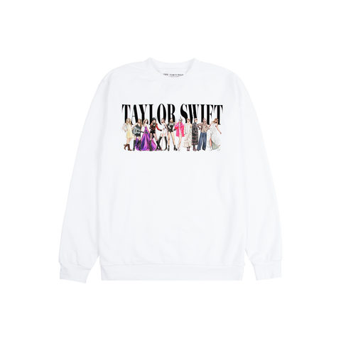 TTPD Eras White Crewneck