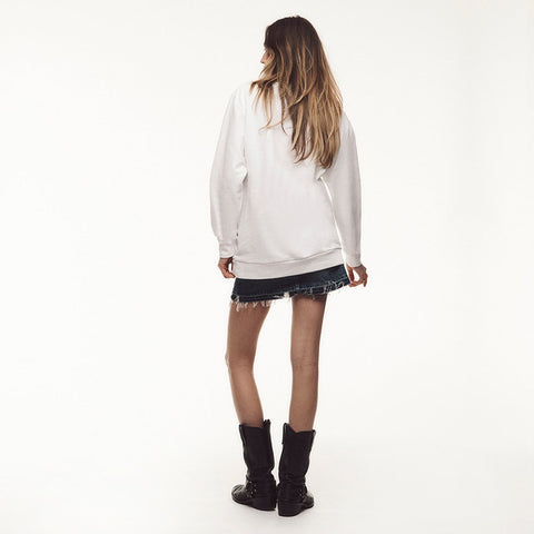 TTPD Eras White Crewneck