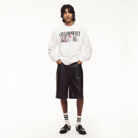 TTPD Eras White Crewneck