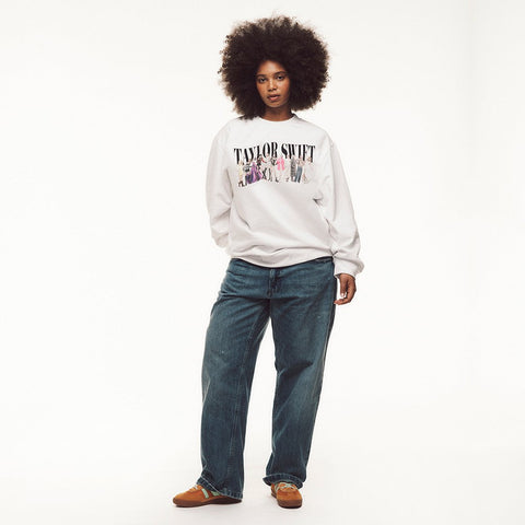 TTPD Eras White Crewneck