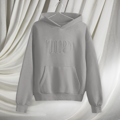 TTPD Gray Embossed Hoodie