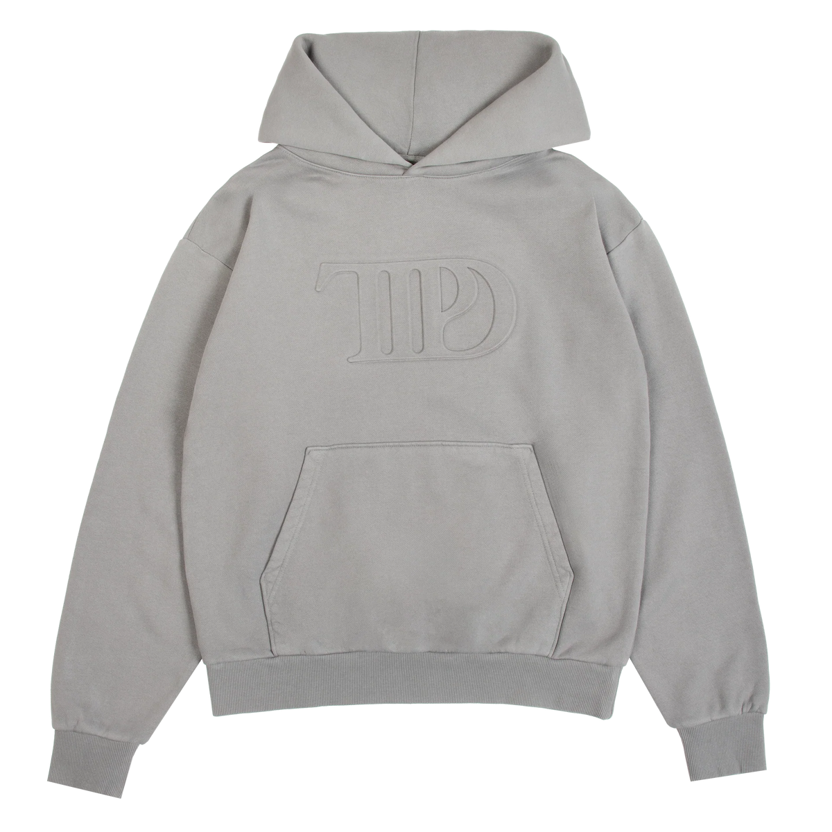 TTPD Gray Embossed Hoodie