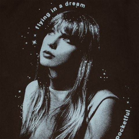 Taylor Swift Midnights Living In A Dream Brown Hoodie