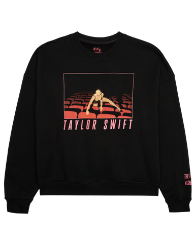 The Life of a Showgirl It's Frightening Black Crewneck Sweatshirt