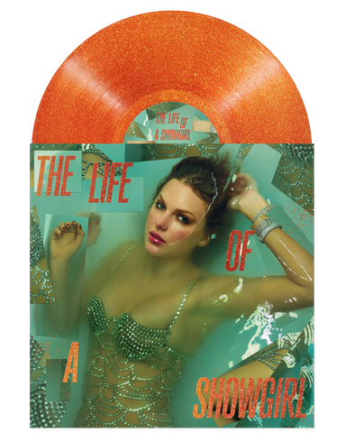 The Life of a Showgirl: Sweat and Vanilla Perfume Portofino Orange Glitter Vinyl