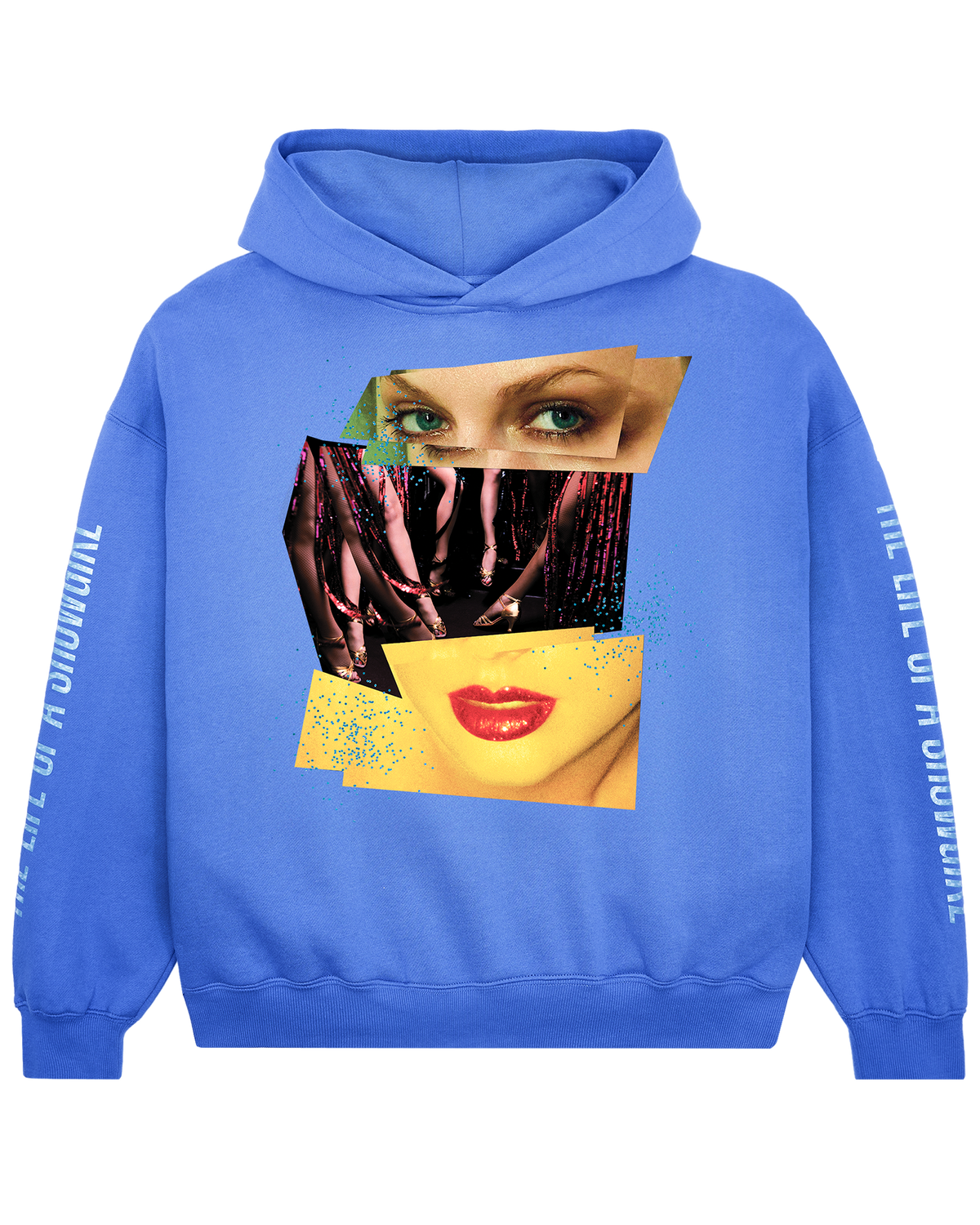The Life of a Showgirl Violet Blue Hoodie