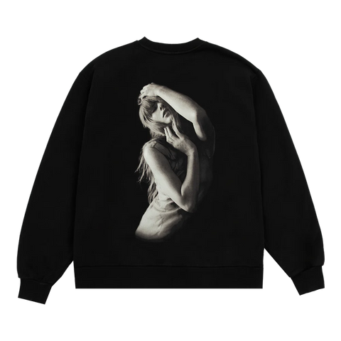 The Tortured Poets Department Black Crewneck