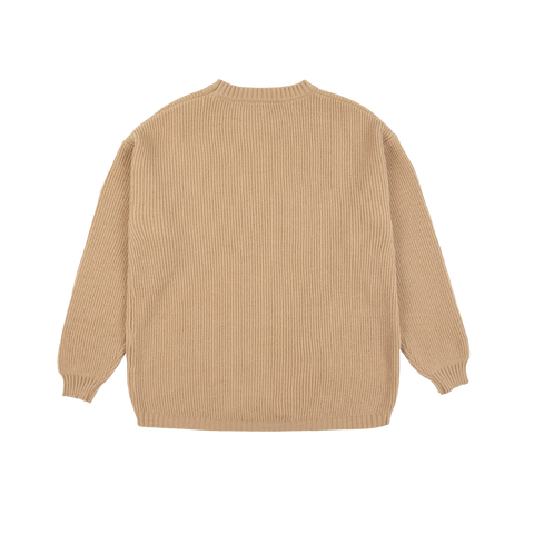 folklore Album Chenille Patch Crewneck Sweater