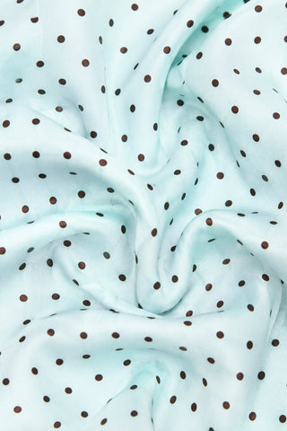 Satin Multi-Way Scarf in Mint Chip