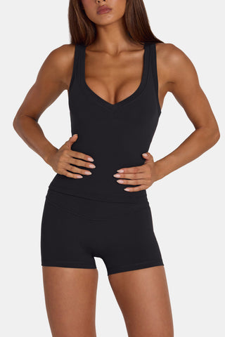 Soft Active Tank Top in Black