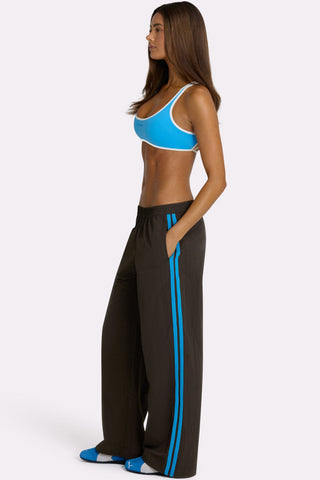 Woven Track Pants in Truffle