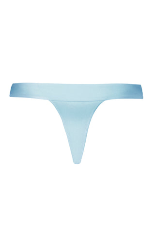 Thong Bikini Bottoms in Sky