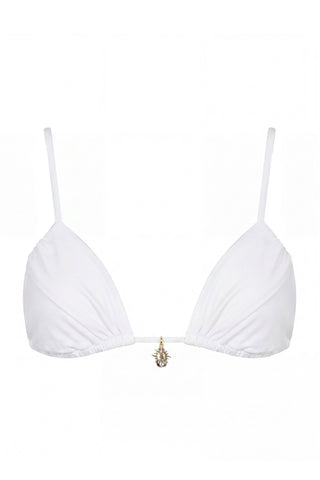 Triangle Bikini Top in Coconut