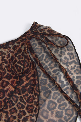 Sarong in Leopard Print