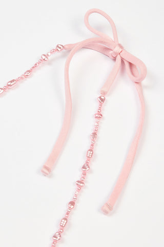 Triangle Bikini Top in Baby Pink