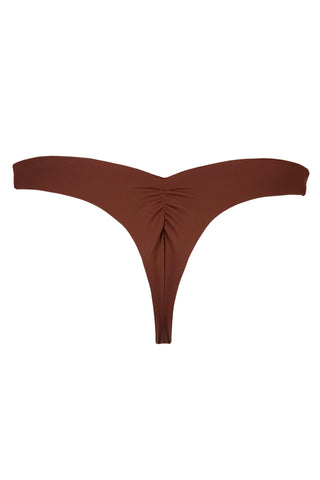 Cheeky Bikini Bottoms in Chocolate