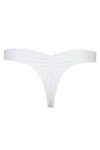 Cheeky Bikini Bottoms in Coconut