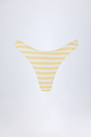 Cheeky Bikini Bottoms in Lemon